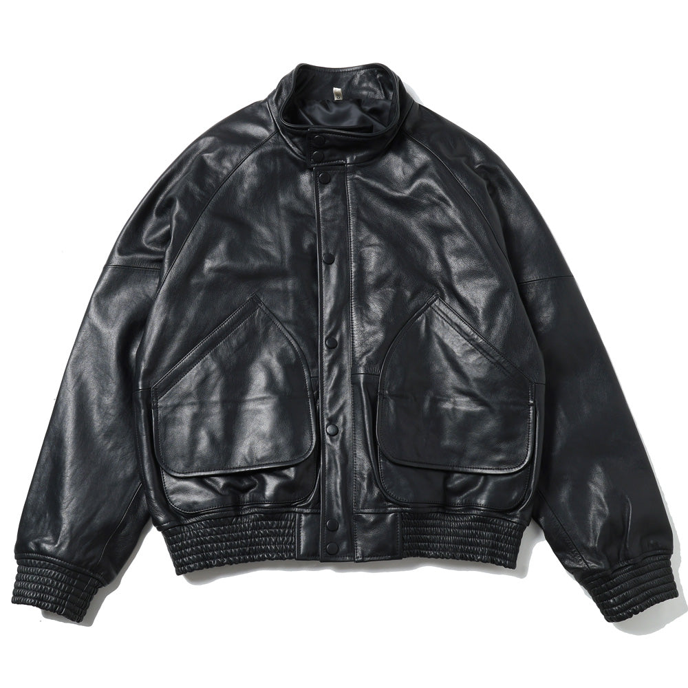 HUNTING BLOUSON(COW LEATHER)