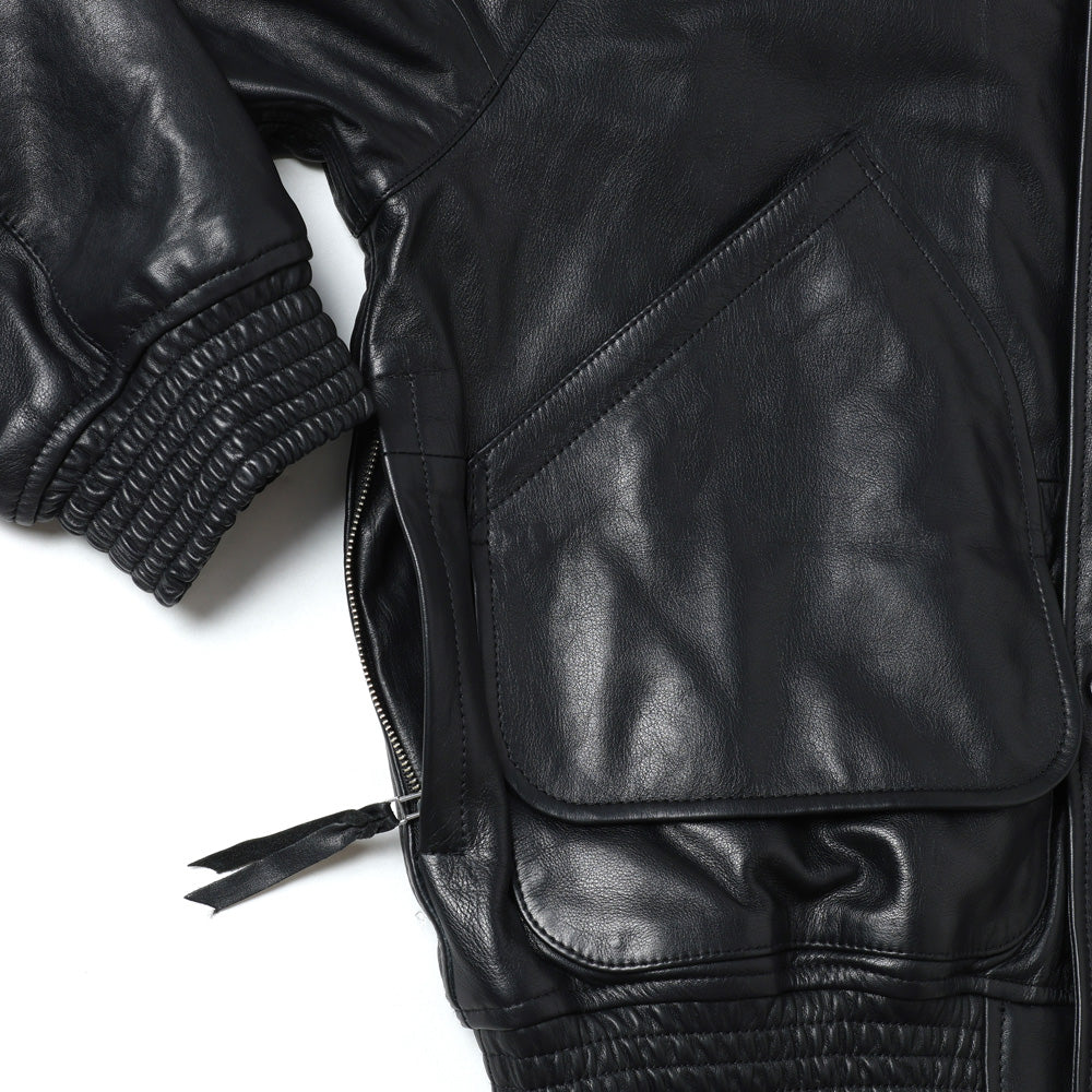 HUNTING BLOUSON(COW LEATHER)