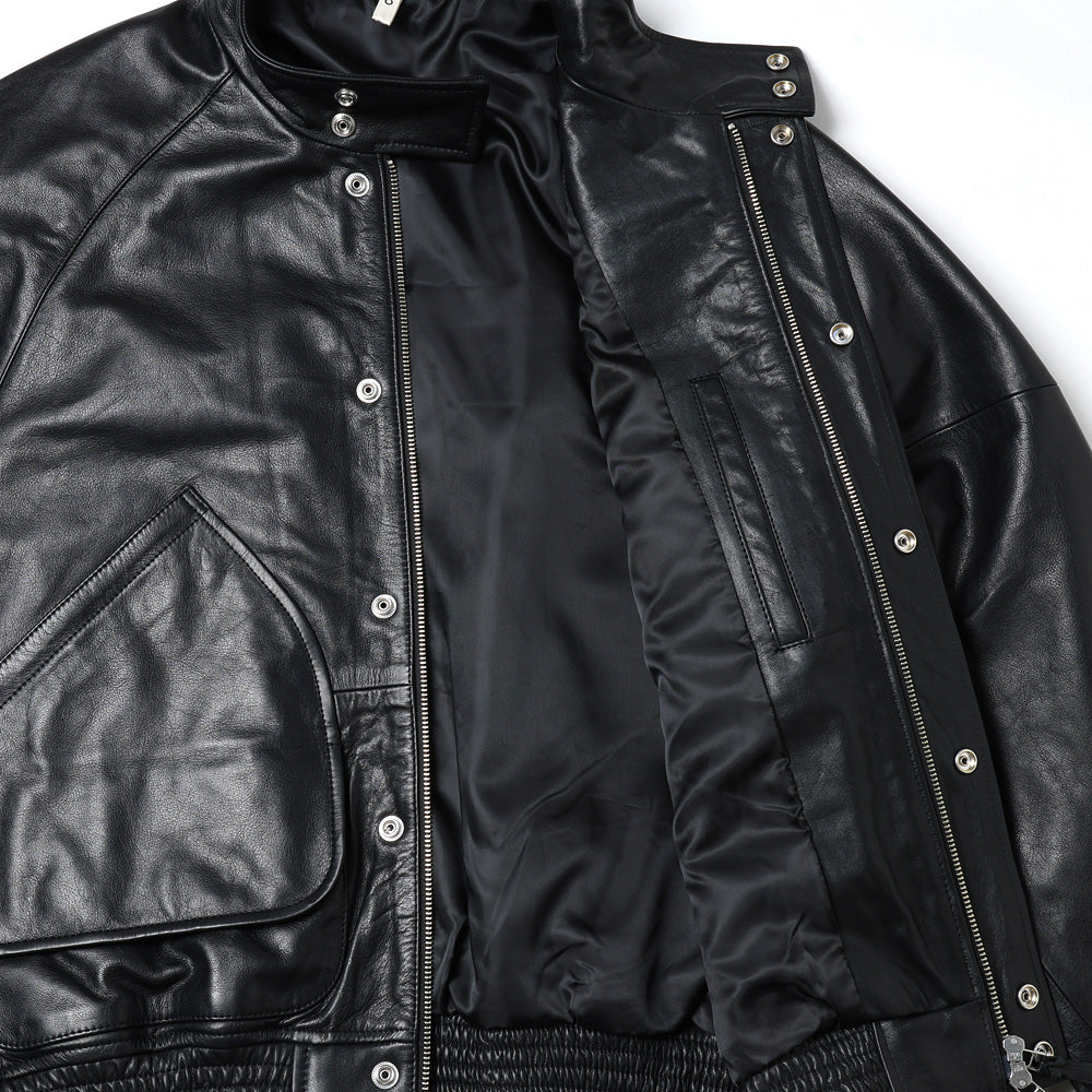 HUNTING BLOUSON(COW LEATHER)