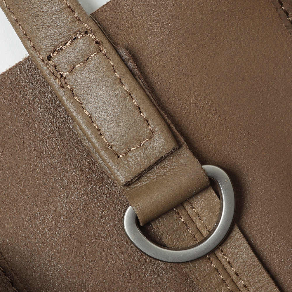 2WAY SMALL TOTE (L) (CAMEL)