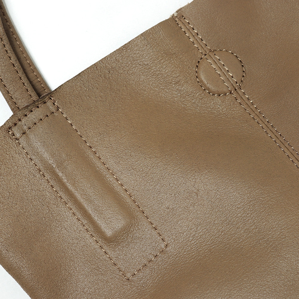 2WAY SMALL TOTE (S) (CAMEL)