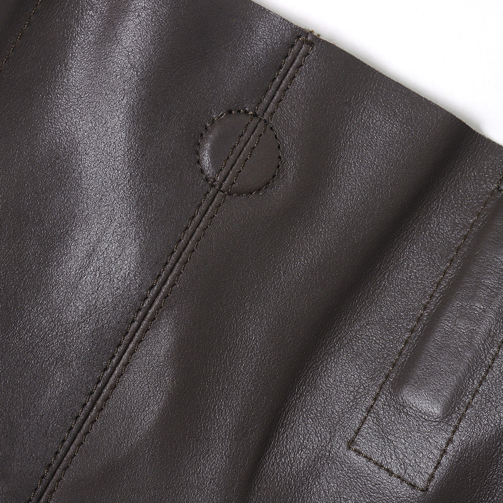 2WAY SMALL TOTE (L) (DARK CHOCO)