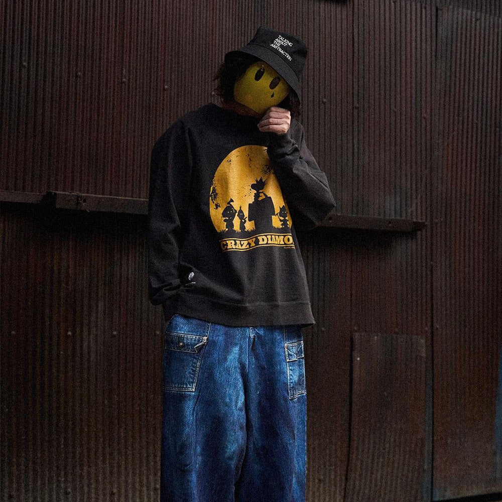MOONLIGHT PEANUTS RAGLAN SWEAT