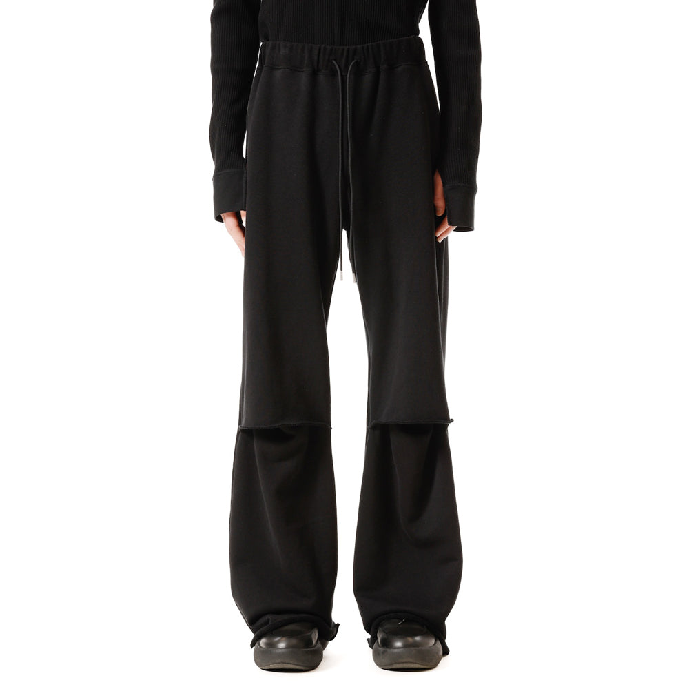 JUMBERCA TERRY CUT OFF BAGGY TROUSERS