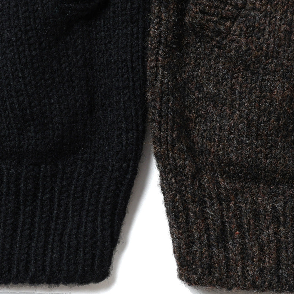 KNIT ZIP BLOUSON
