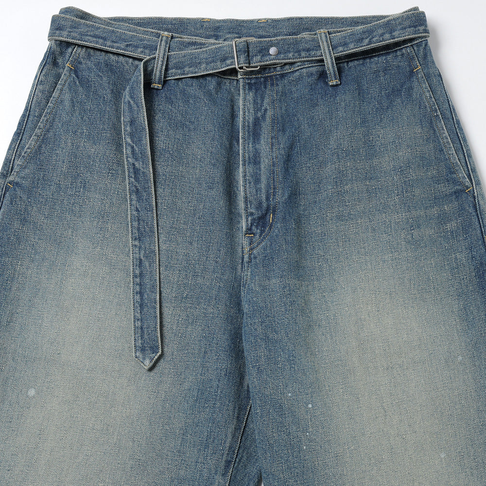 BELTED TROUSERS