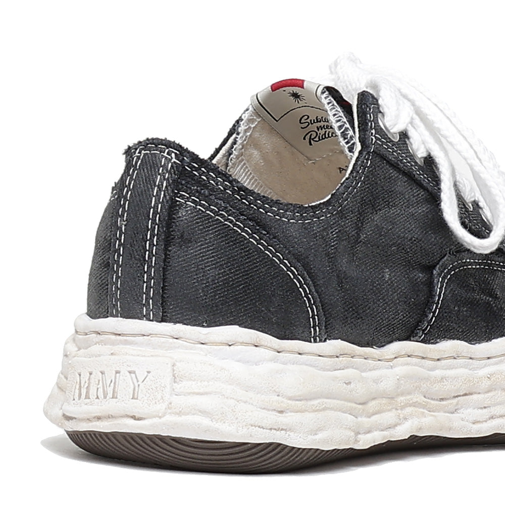 (PETERSON23) OG Sole Brushed Twill Low-top Sneaker BLACK