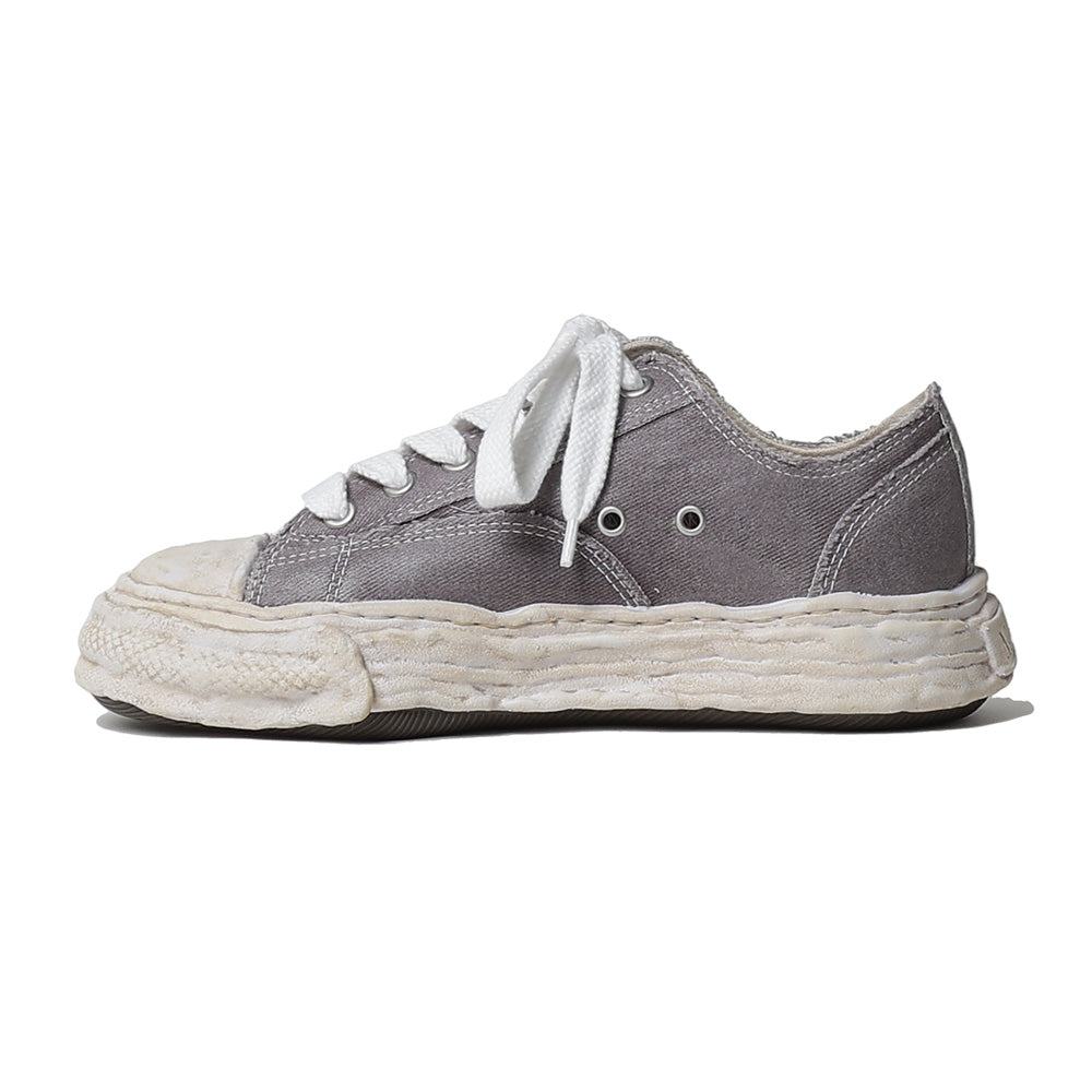 (PETERSON23) OG Sole Brushed Twill Low-top Sneaker GRAY