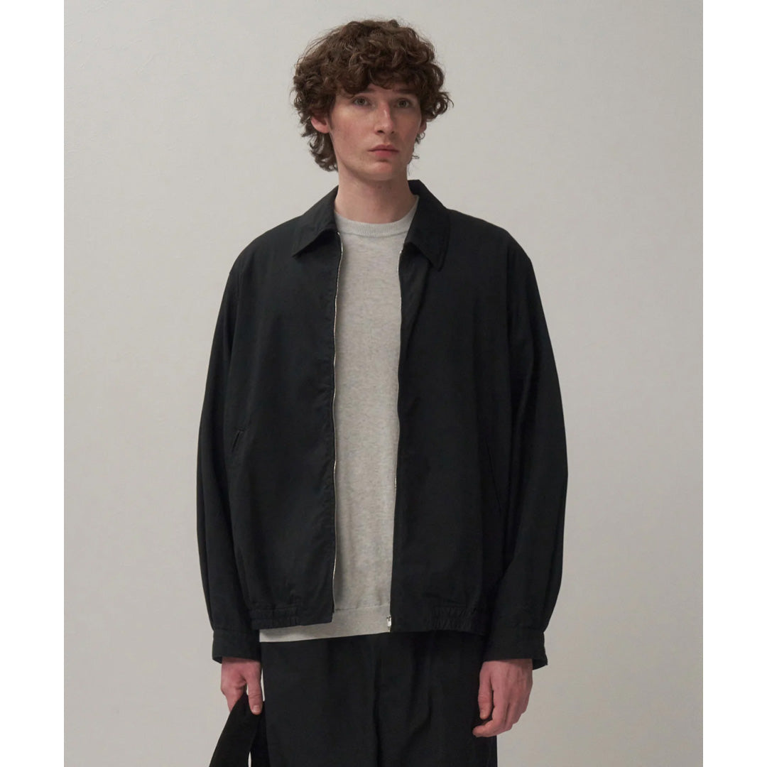 LIGHT TC GABARDINE WASHED HARRINGTON JACKET