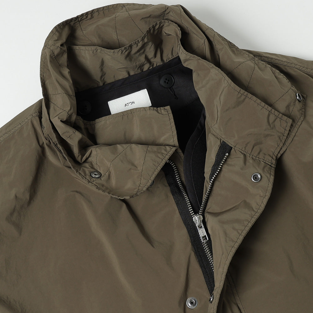 ATON (エイトン) AIR WEATHER SHORT MODS COAT AIR WEATHER | SHORT MODS COAT – ATON | エイトン