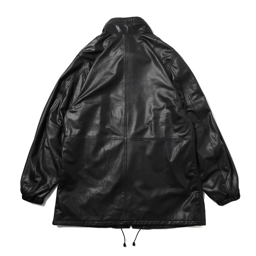 leather h/s coat