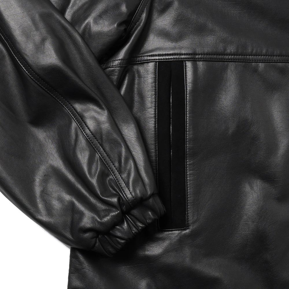 leather h/s coat