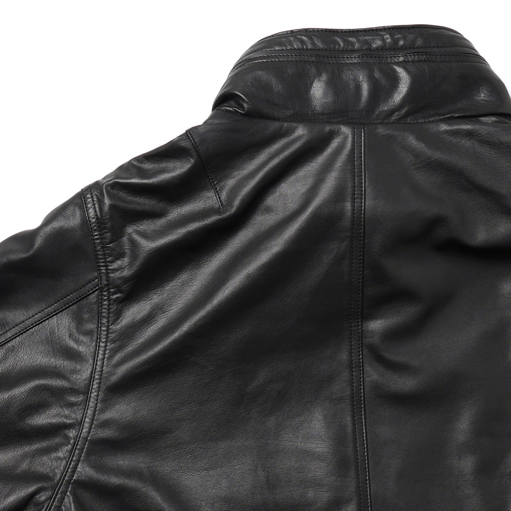 leather h/s coat