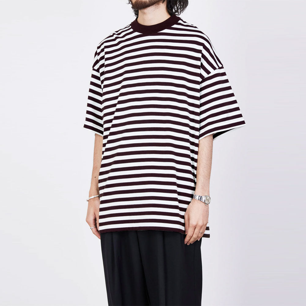 BOX Tee S/S ORGANIC COTTON BORDER