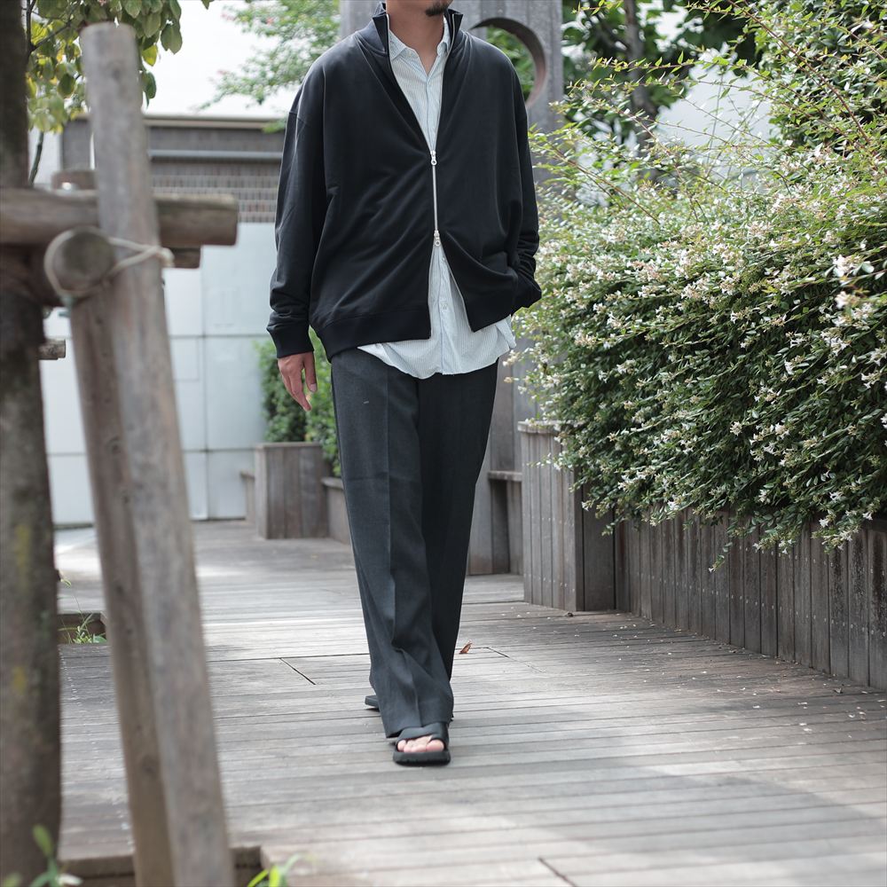 28G Cupro Zip Sweat