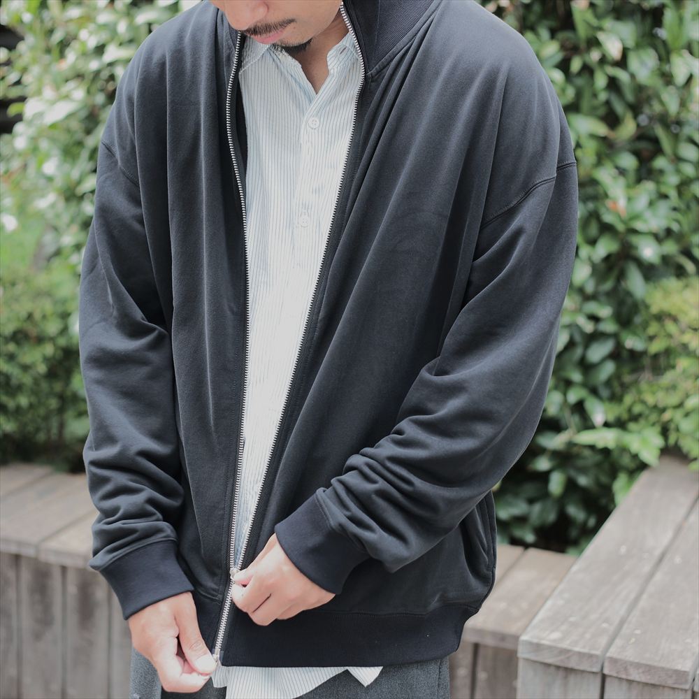 28G Cupro Zip Sweat