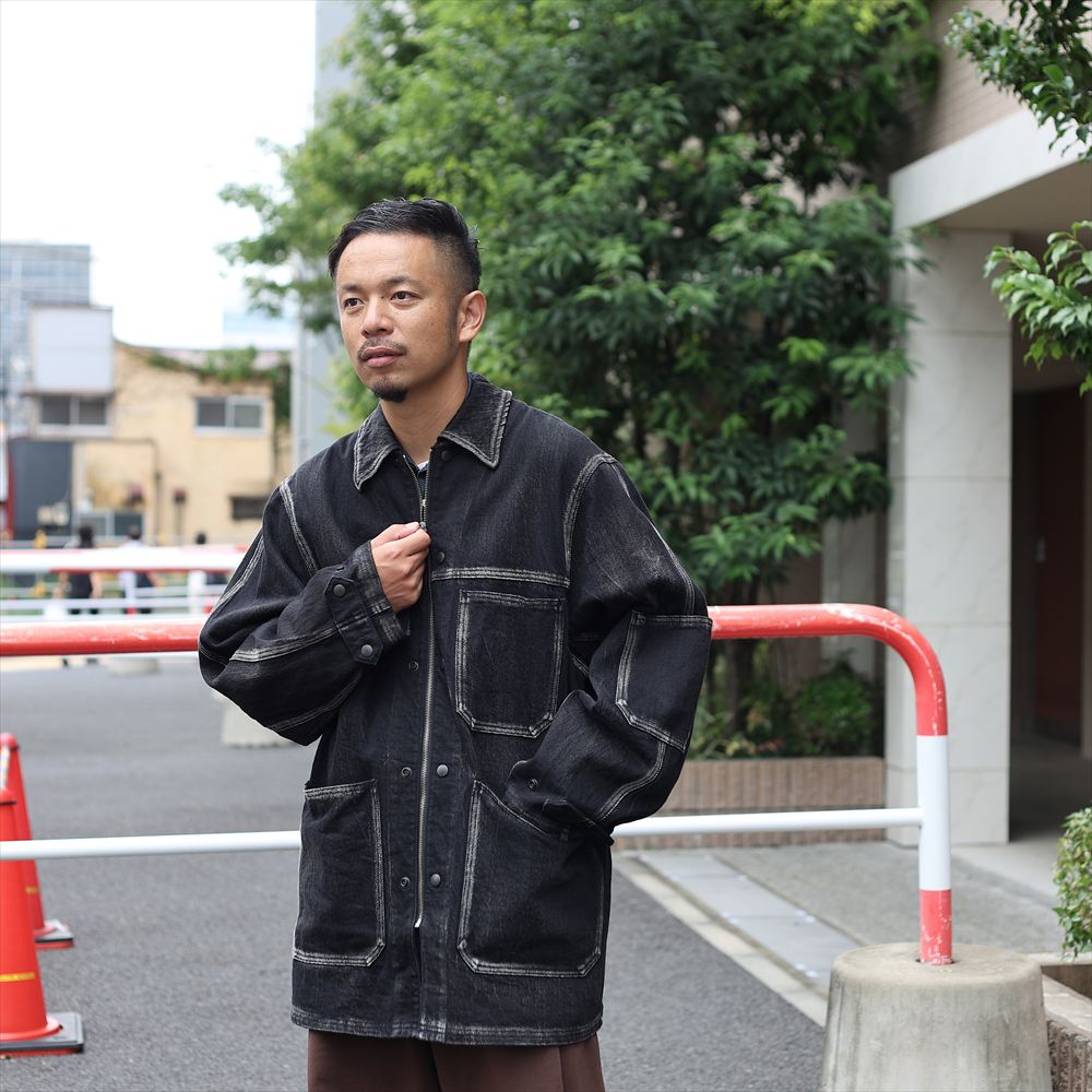 denim coverall - ag
