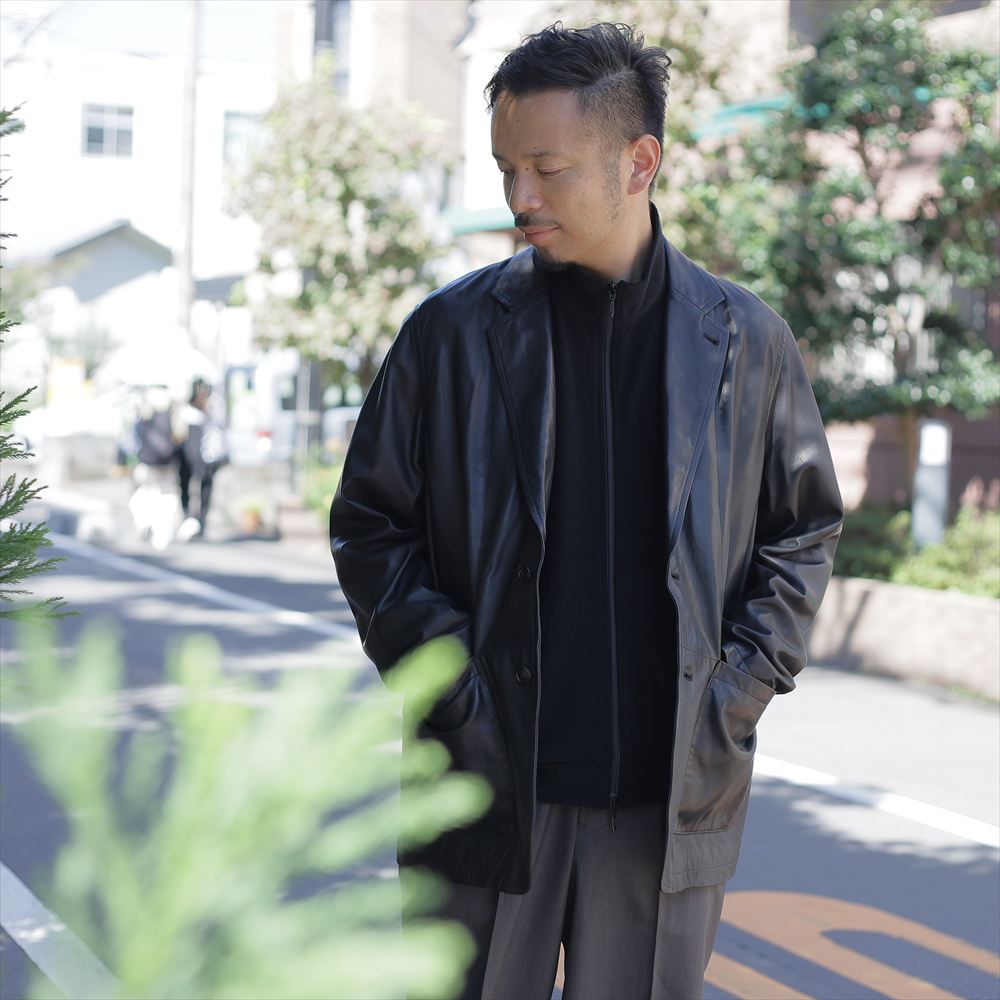 STROLL AROUND JACKET GLAZED SHEEPSKIN