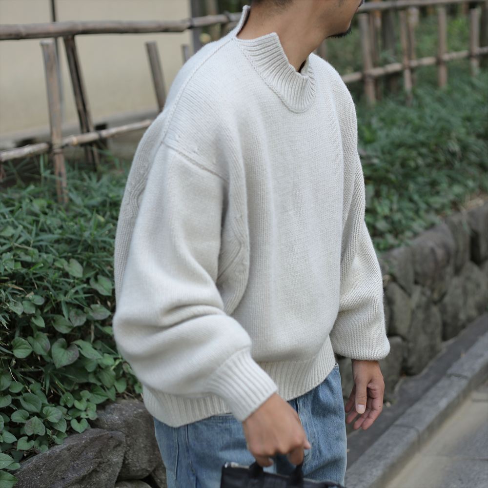 Draping Extra Over C/N Pullover