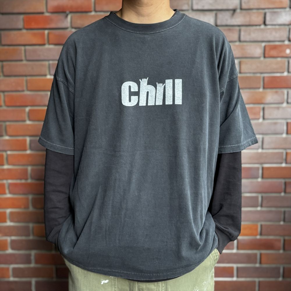 SP加工20/-天竺BIGサイズT (Chill)