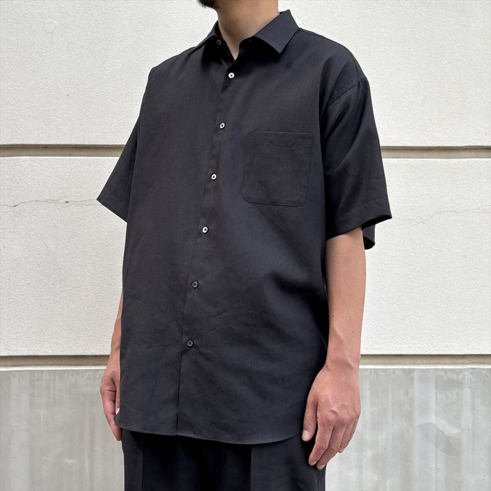 COMFORT FIT SHIRTS S/S ORGANIC WOOL HEMP TROPICAL