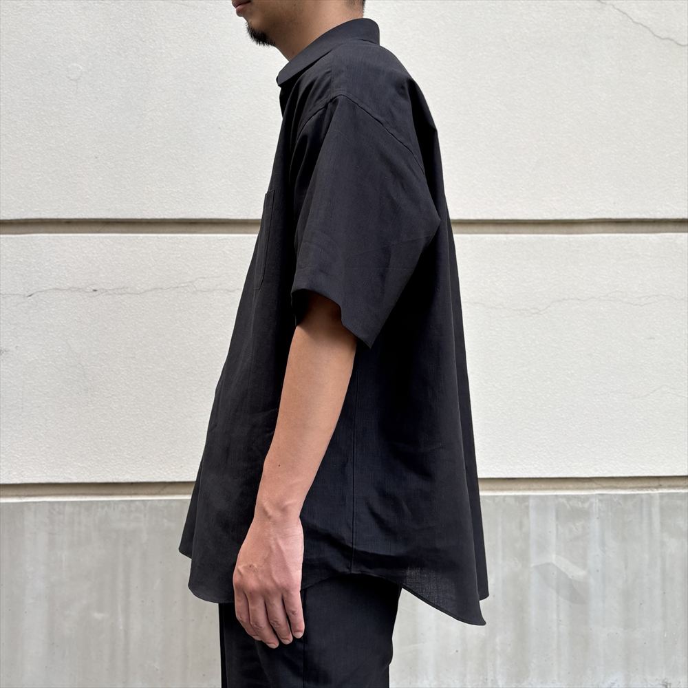 COMFORT FIT SHIRTS S/S ORGANIC WOOL HEMP TROPICAL