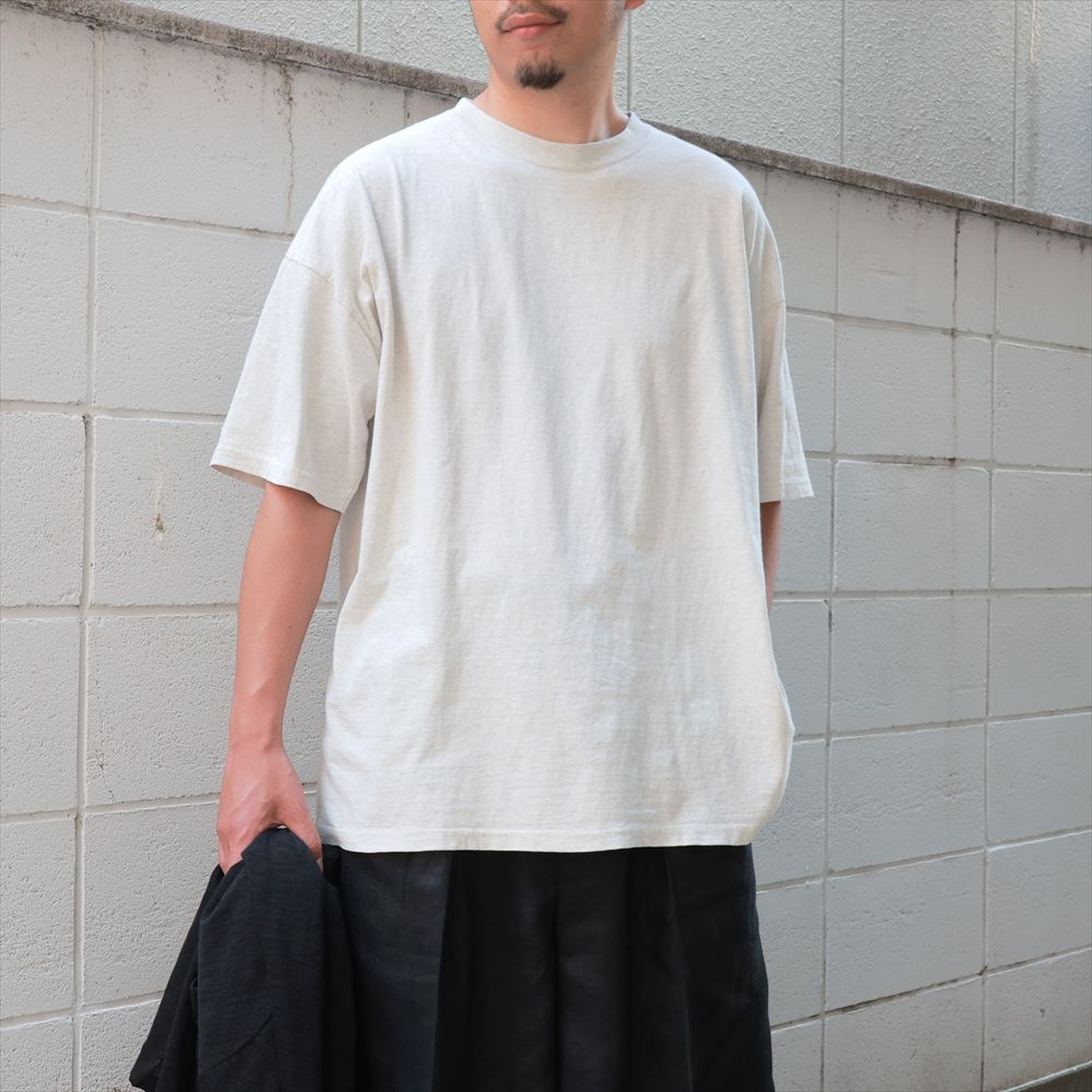 HARD SP加工20/-天竺BIGサイズT(無地)