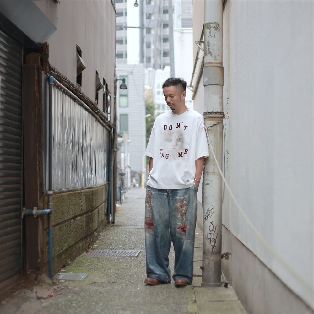 CAT PRINTED TEE