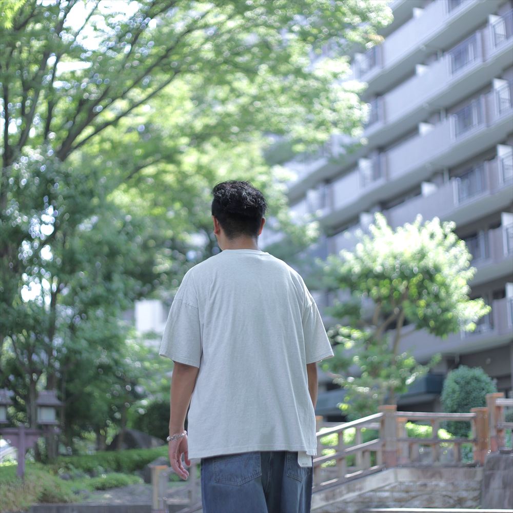HARD SP加工20/-天竺BIGサイズT(無地)