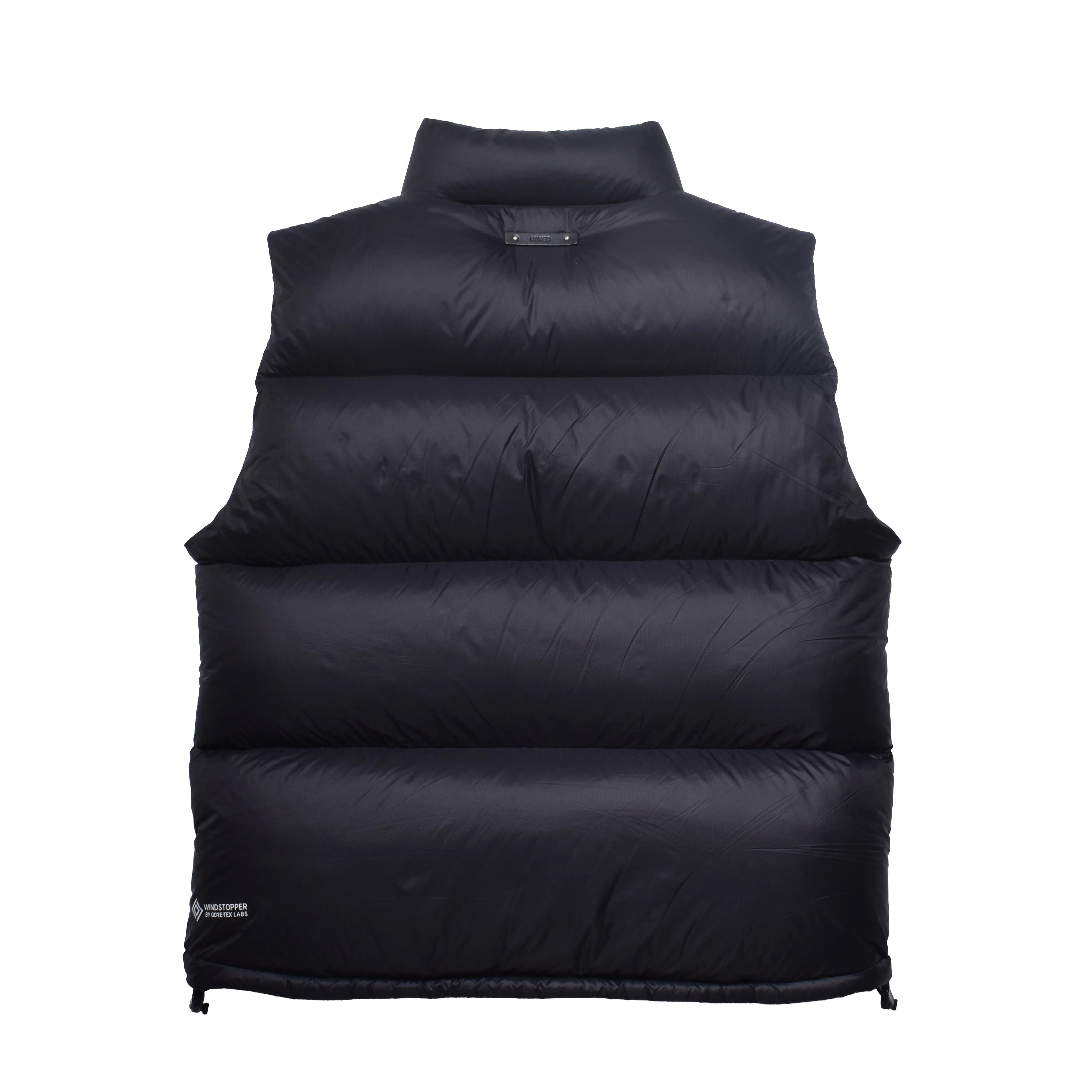 MINEDENIM x nonnative EXPLORER DOWN VEST NYLON MINI RIPSTOP WITH