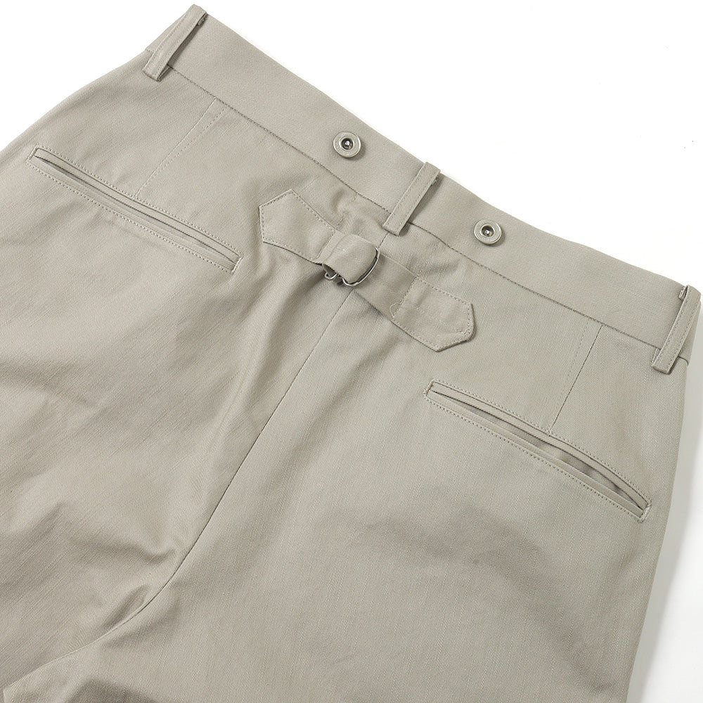 VINTAGE CHINO WASHER MIL BAGGY TROUSER