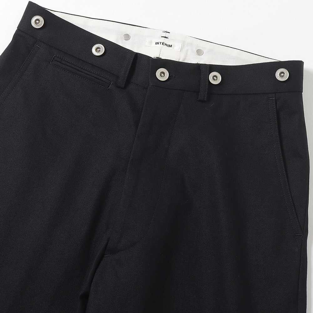 VINTAGE CHINO WASHER MIL BAGGY TROUSER