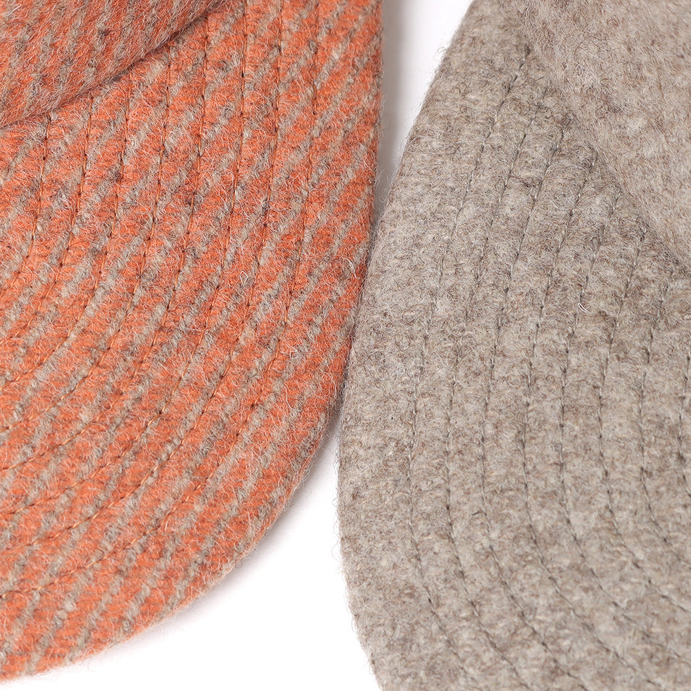 HEAVY WOOL CASHMERE TRICOTINE 6P CAP