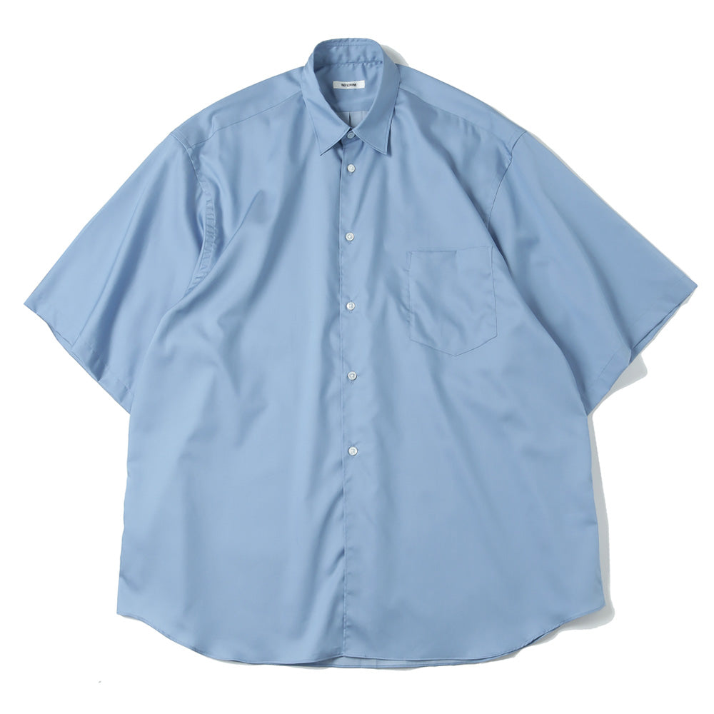 HYPER BIG 200/2 SUPIMA TWILL S/S REGULAR COLLAR SHIRT