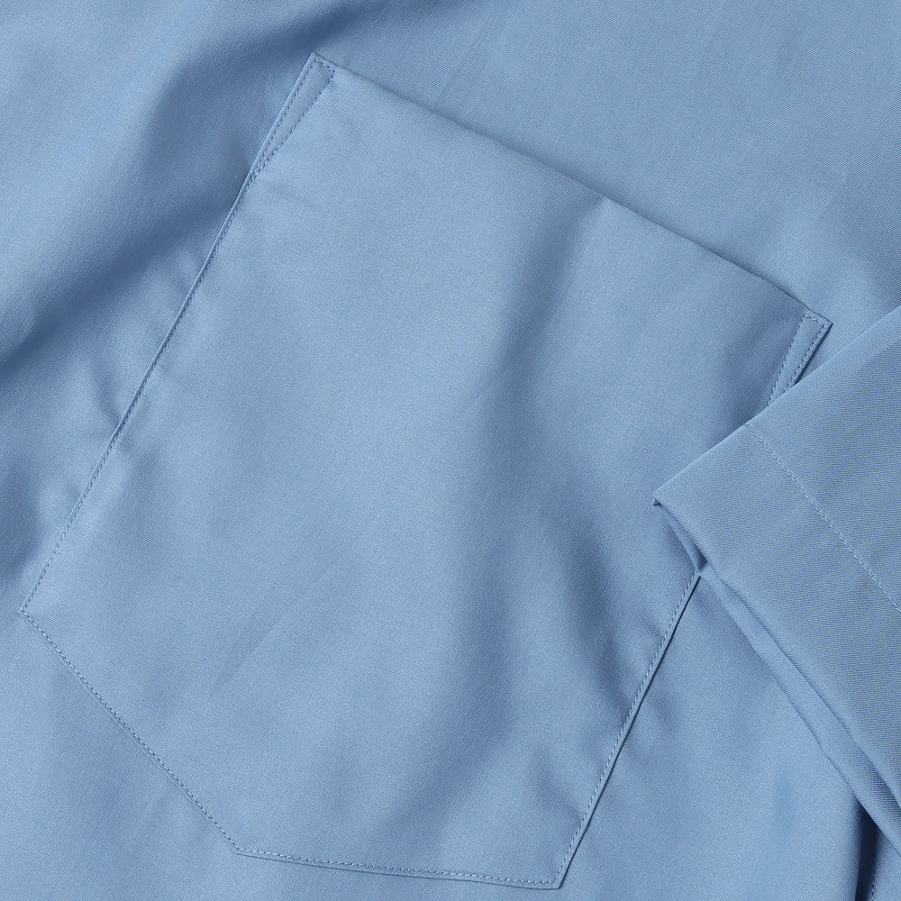 HYPER BIG 200/2 SUPIMA TWILL S/S REGULAR COLLAR SHIRT