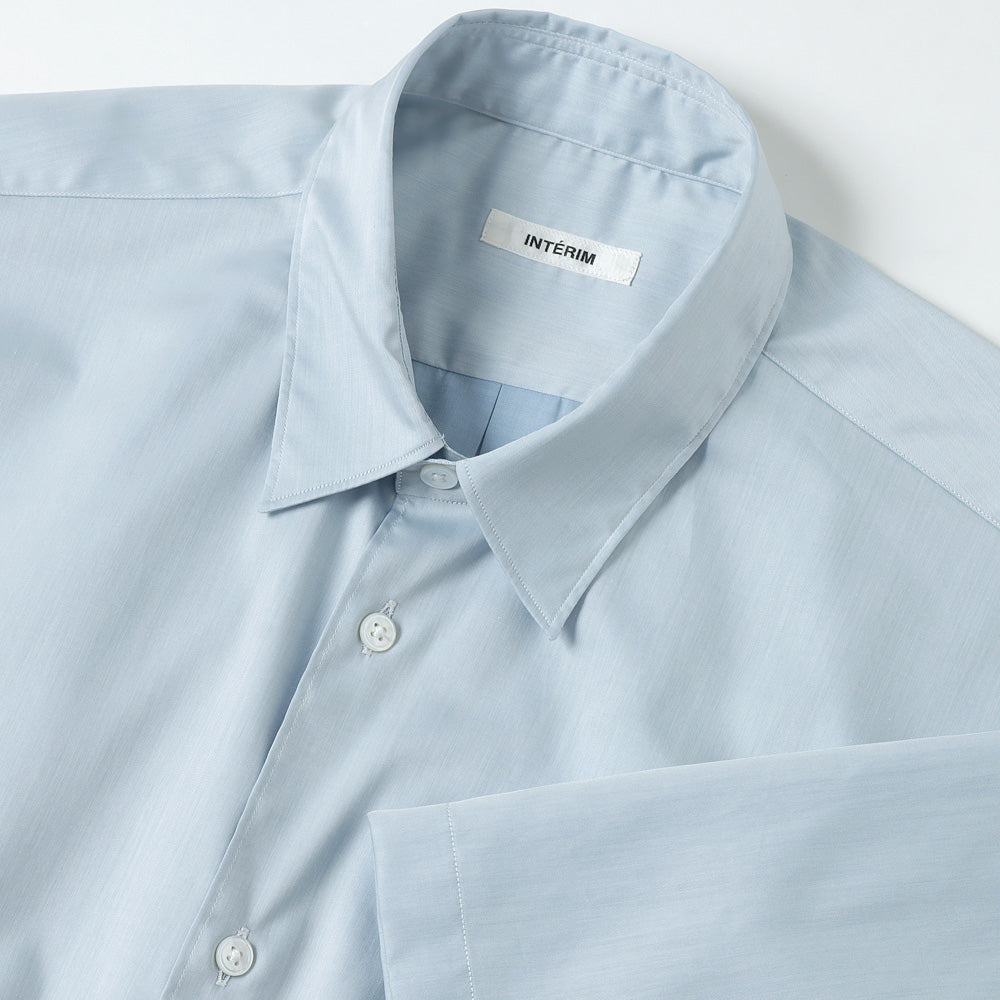 HYPER BIG 200/2 SUPIMA TWILL S/S REGULAR COLLAR SHIRT