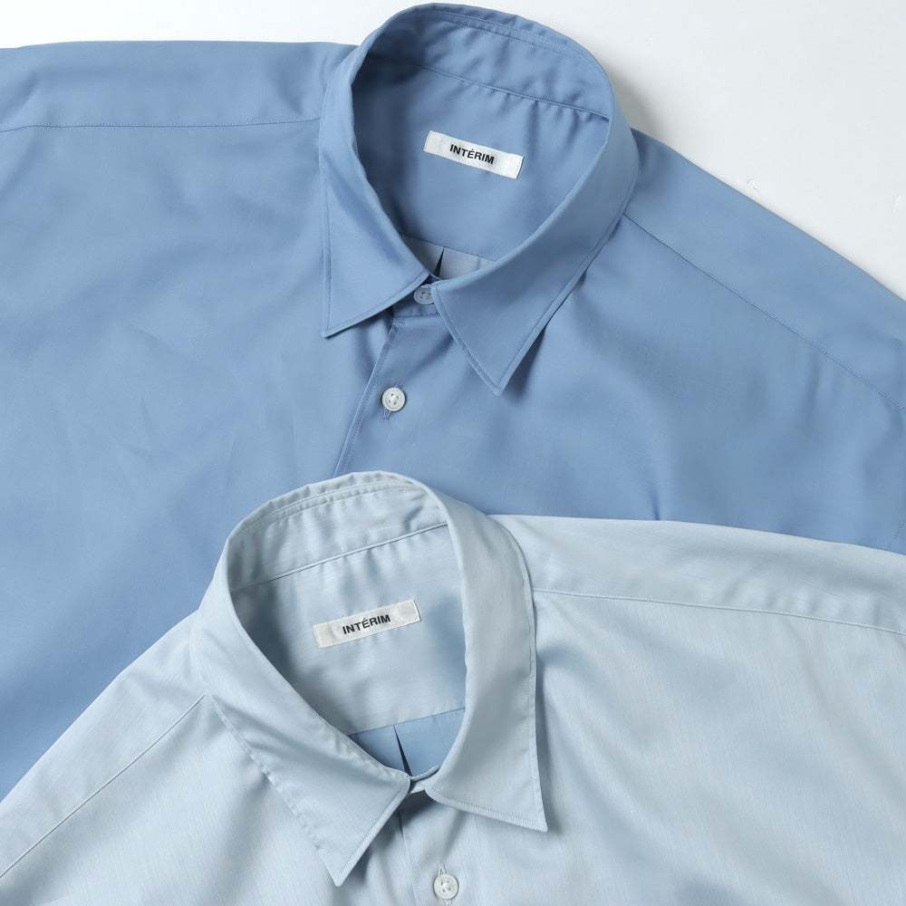 HYPER BIG 200/2 SUPIMA TWILL S/S REGULAR COLLAR SHIRT