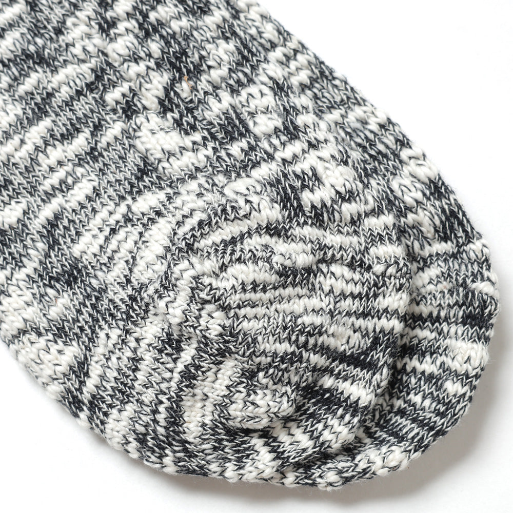 SLUB COTTON HEATHER SOCKS