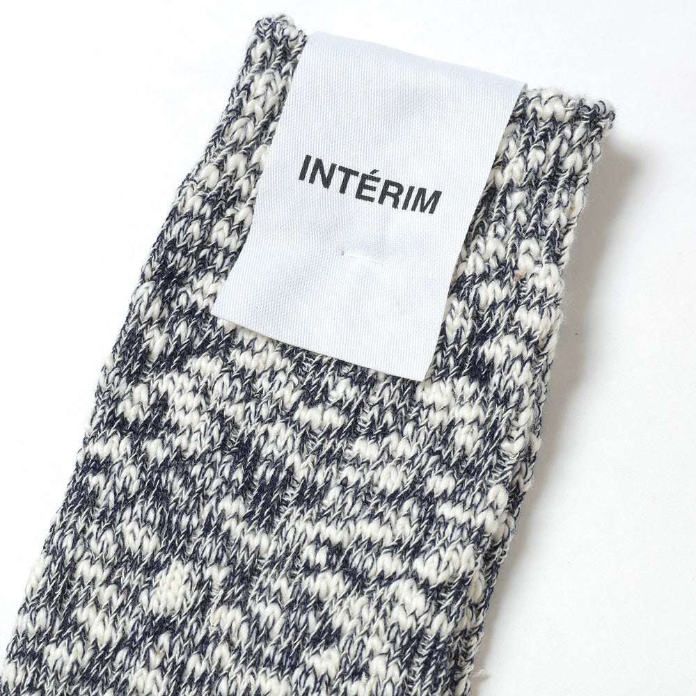 SLUB COTTON HEATHER SOCKS