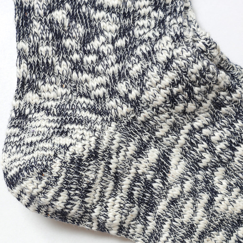 SLUB COTTON HEATHER SOCKS