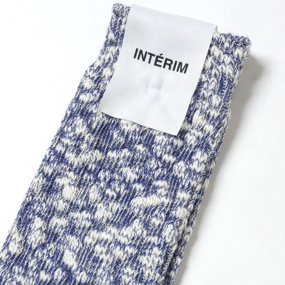 SLUB COTTON HEATHER SOCKS