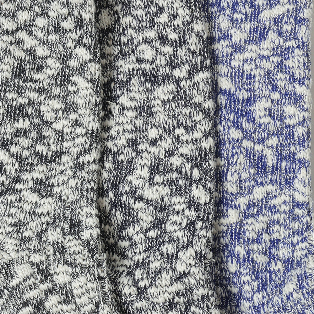 SLUB COTTON HEATHER SOCKS