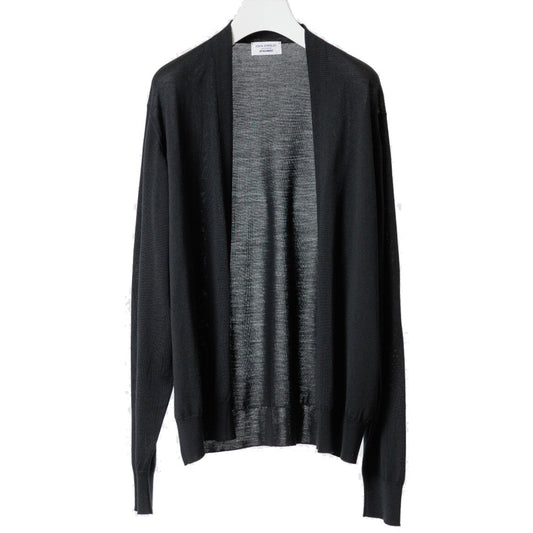  JOHN SMEDLEY MERINO EXTRAFINE BUTTONLESS V NECK CARDIGAN  
