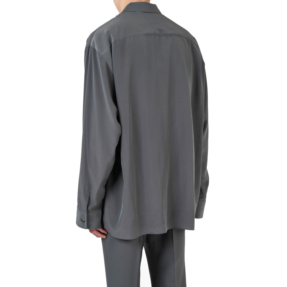 DECHINE NOTCHED LAPEL BIG SHIRT