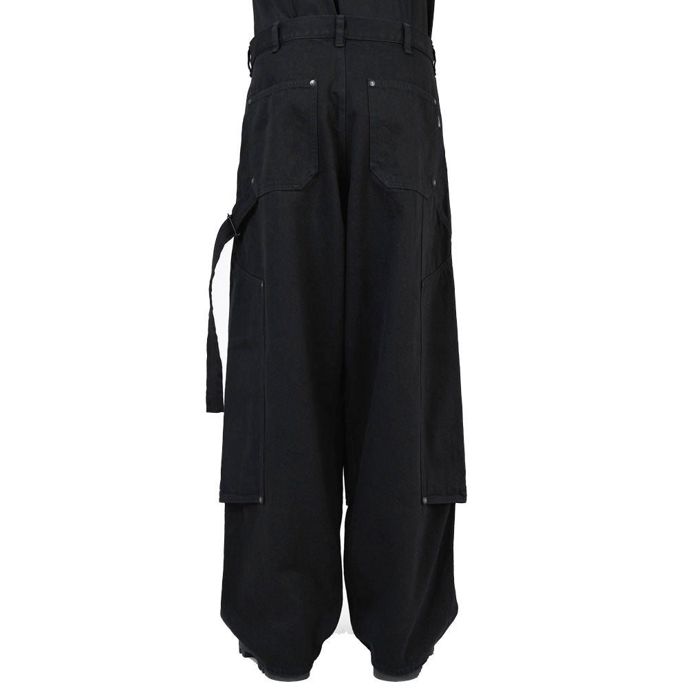 LAD MUSICIAN / DOUBLE KNEE PANTS 12oz FLAT DENIM