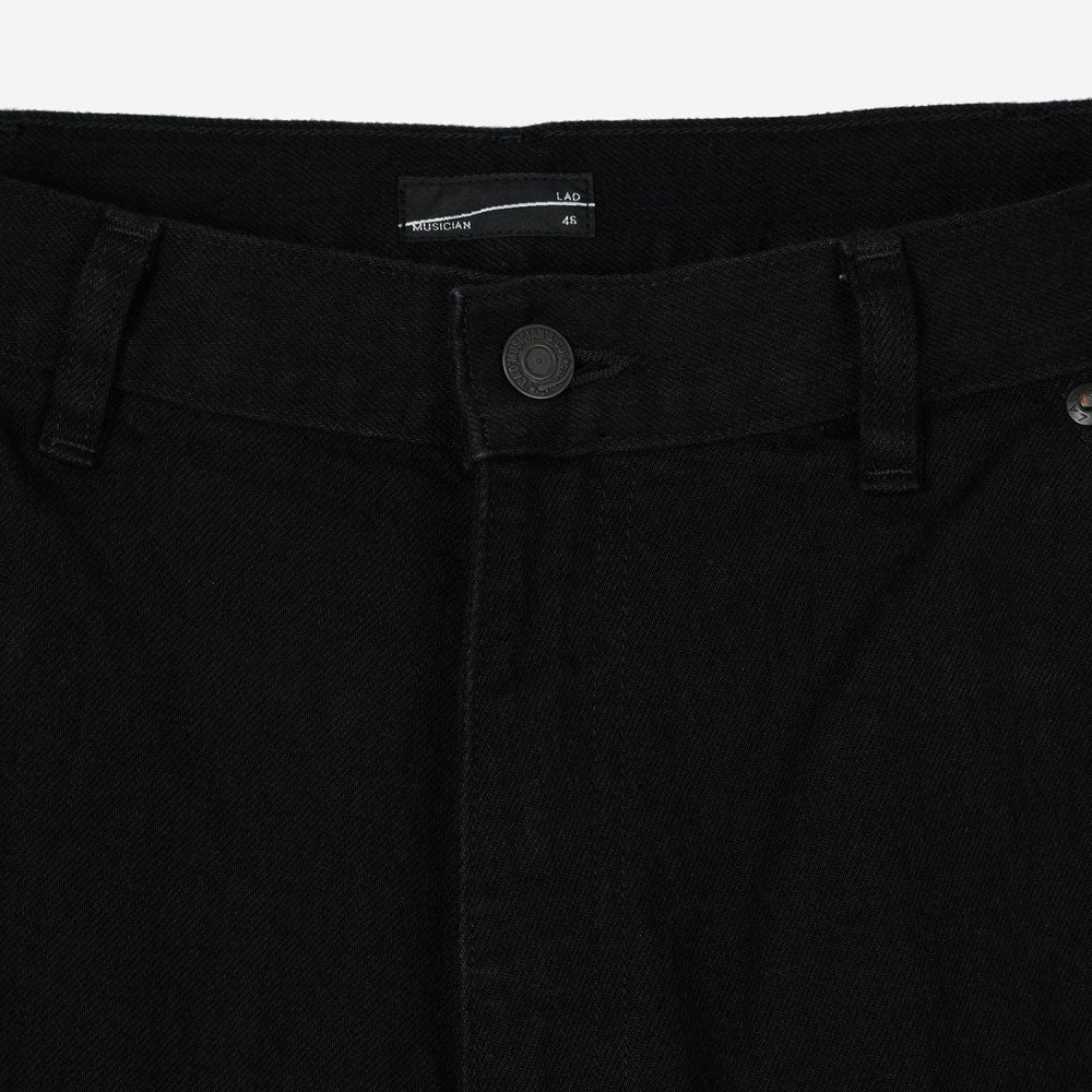 LAD MUSICIAN / DOUBLE KNEE PANTS 12oz FLAT DENIM