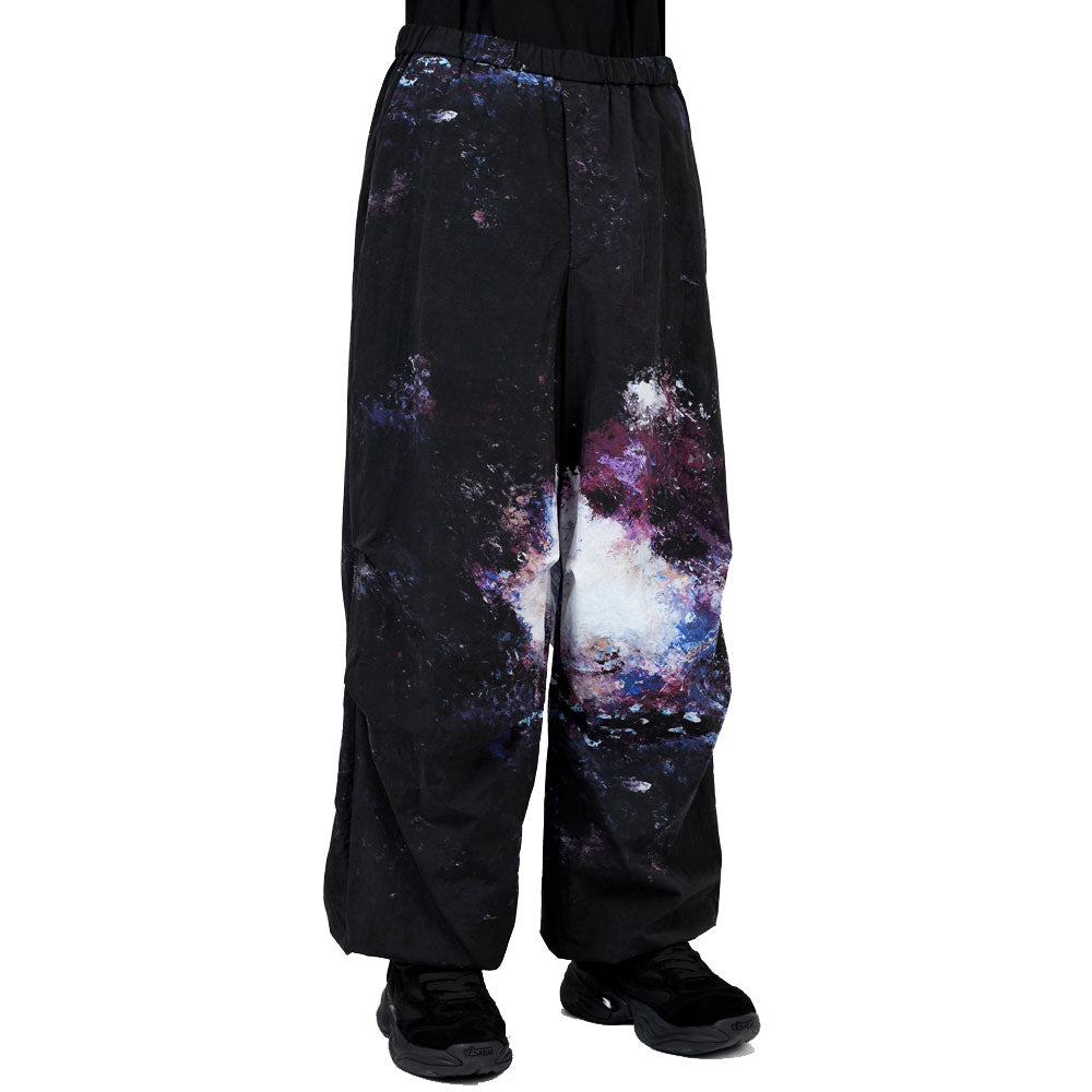 OVER PANTS NYLON TUSSER INKJET (WONDER LAND)