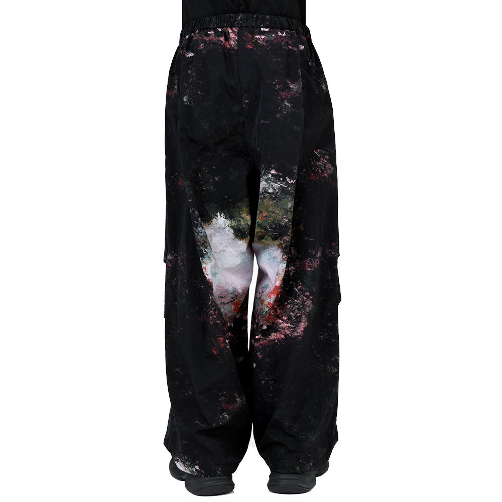 OVER PANTS NYLON TUSSER INKJET (WONDER LAND)