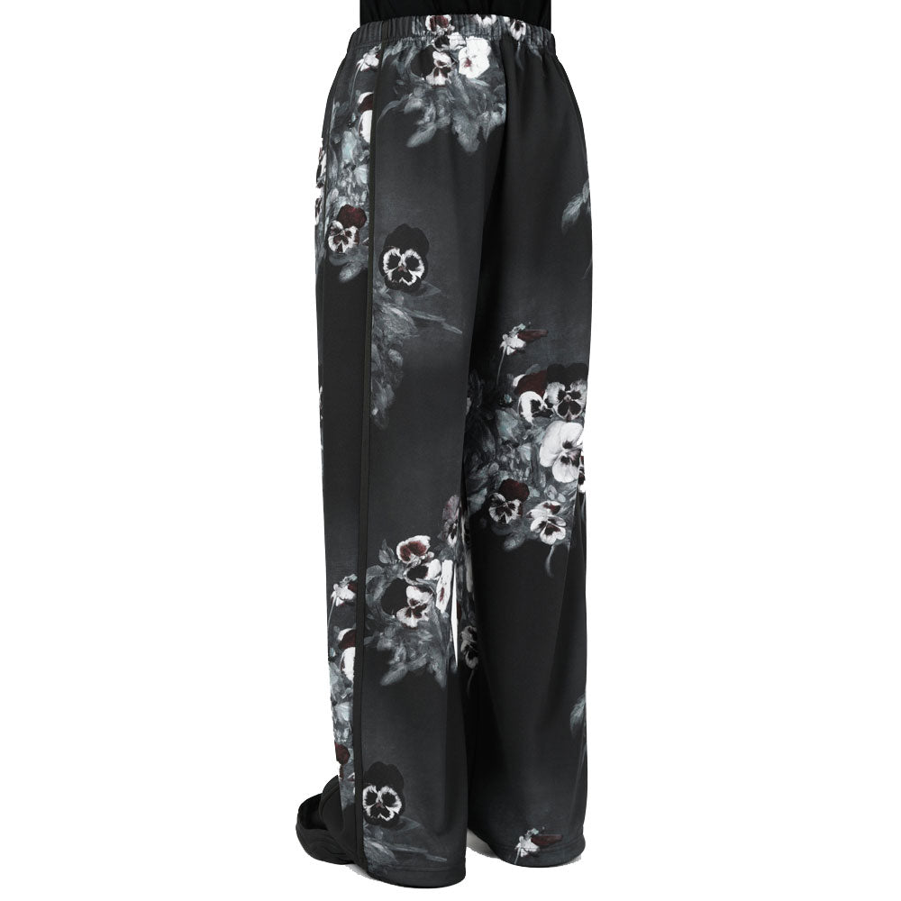 LAD MUSICIAN / 2TUCK TRACK PANTS ESTER JERSEY INKJET (PANSY)