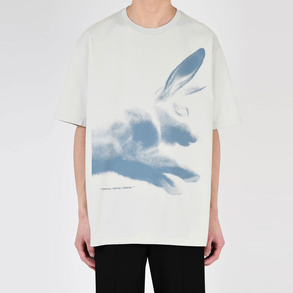 LAD MUSICIAN / PERMANENT ROCKER  BIG T-SHIRT (RABBIT)